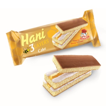  لایه ای عسلی ایسترم - 75 گرم بسته 24 عددی6363f92b818e7101340